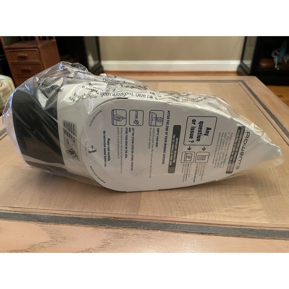 ROWENTA Accessteam Cord Reel Model DW2193 Steam Iron - Picture 4 of 6